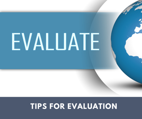 Tips for Evaluation